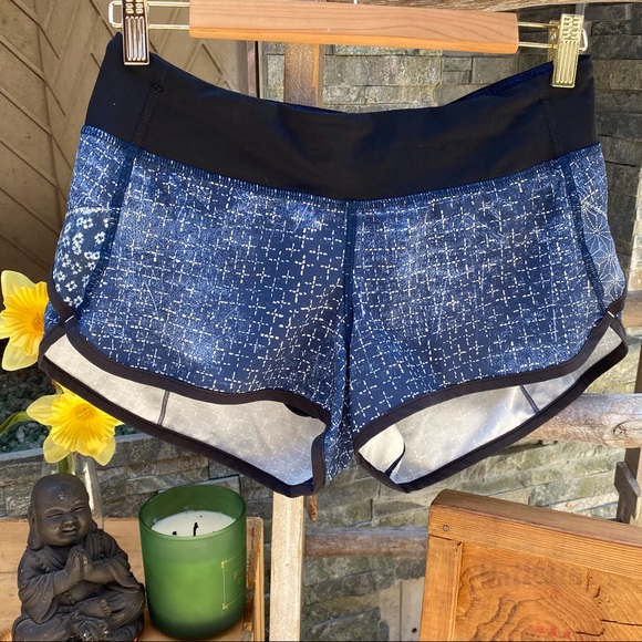 ✨ LULULEMON SASHIKO CROSS SPEED SHORT 2.5” - Picture 2 of 15